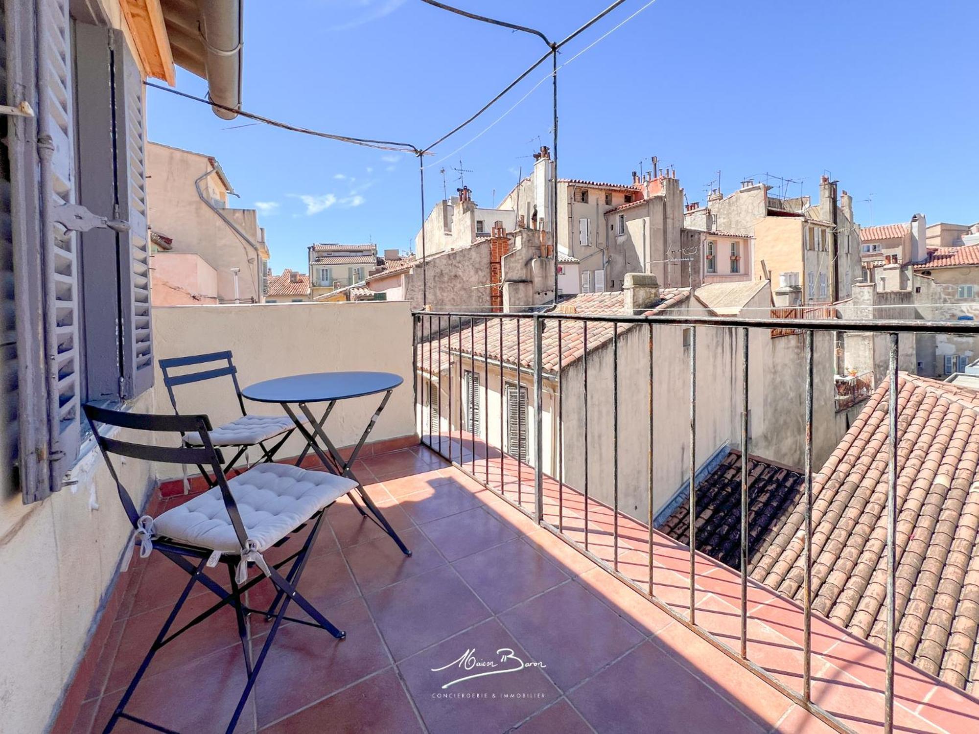 Apartment Lo Duplex Au Coeur Du Centre-ville - 4 Couchages - Terrasse - Wifi Toulon