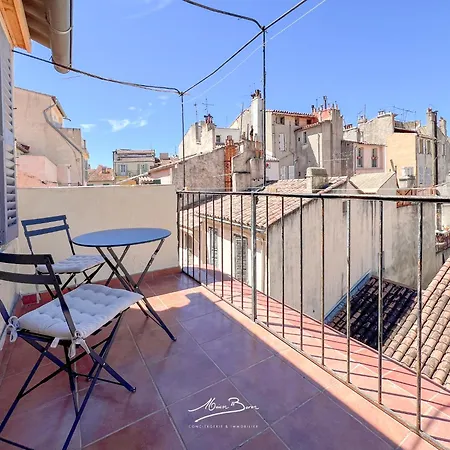 Lo Duplex Au Coeur Du Centre-Ville - 4 Couchages - Terrasse - Wifi Toulon Exterior photo